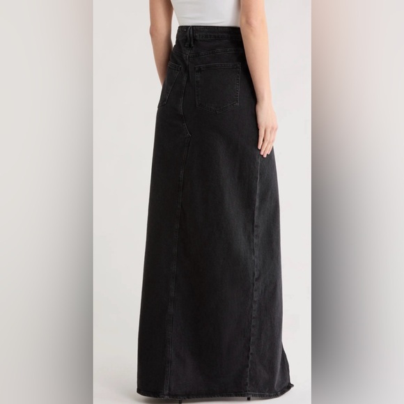 Good American Denim Maxi Skirt - Picture 2 of 9